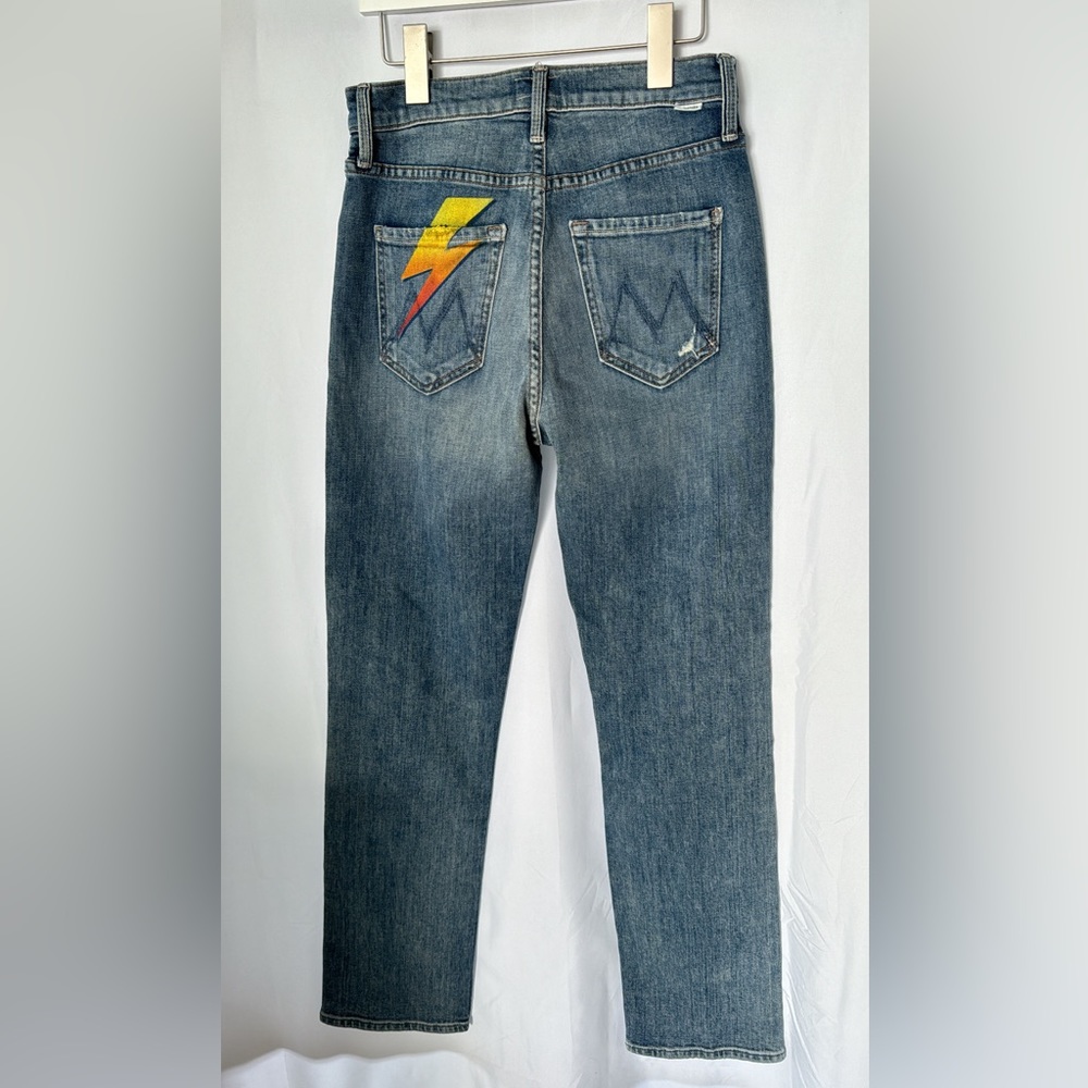 MOTHER DENIM The Tomcat Ankle Jeans in Helter Skelter ⚡️